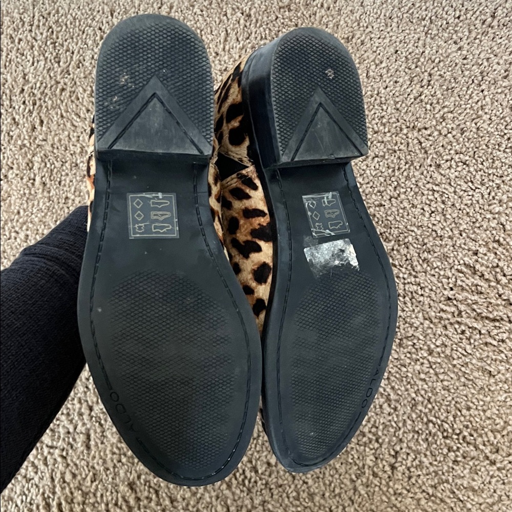 ALDO Leopard Print Ankle Boots - Picture 4 of 5